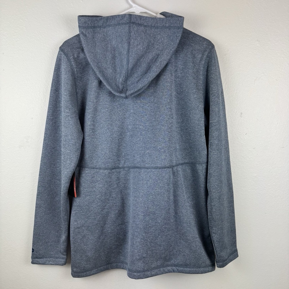 HI-TEC Solitude Womens Fleece Full Zip Hoodie Sweater Blue - S - Picture 2 of 6